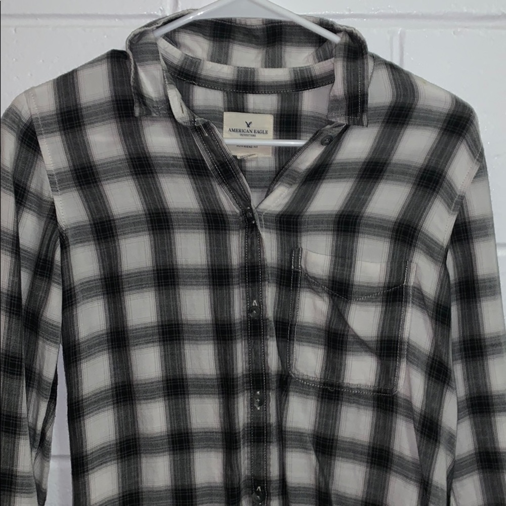 Black & White flannel